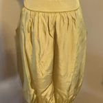 Vintage Japanese Q Yellow Skirt With Pockets Made in Korea Photo 0