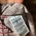 Old Navy  Burgundy White Sleeveless Blouse Women's Size Small Photo 4