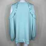 Liz Claiborne ‎ Cold Shoulder Sweatshirt Photo 4