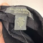 Banana Republic vintage deadstock  Factory Gray Velvet Knee Length Skirt Size 4 Photo 4