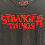 Netflix Stranger Things  Merch Black T Shirt Size XL Photo 2
