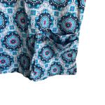 Beyond‎ Scrubs Women Scrub Top L Blue Medallian Medical Uniform Nurse Workwear Purple Size L Photo 4