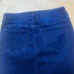 NYDJ  Stretchy Denim Ibiza Blues High Waist Knee Length Skirt, size 6 Photo 4