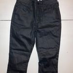 Kendall + Kylie  Black Leather Jeans Photo 1