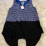 Ava James  Shirt size M length 25” bust 30” brand new color blue white black Photo 7