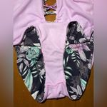 The Bikini Lab One Piece Swimsuit, floral strappy plunge - Junior’s Medium Photo 7