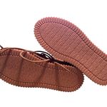 LISA VICKY Tireless V Lace Up Suede Sherpa Booties, Size US Womens 11 New in Box Photo 5