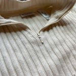 Villager White Sweater Crop Sweater  Photo 3