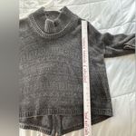 Theory Size S Sal B Woodstock Turtle Neck Sweater Gray EUC Wool Blend Photo 11
