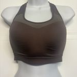 Gymshark  Open Back Racerback‎ High Impact Sports Bra Womens Size Small Brown Photo 0