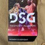 DSG women’s BF woven collared button down long sleeve shirt large sahara sand Tan Photo 5