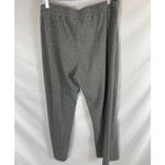 Soft Surroundings  Ribbed Tie Waist Sweatpants Grey Size Large Photo 5