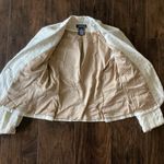 George Floral Pattern Blazer Gold Size 8 Photo 5