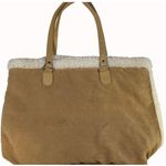 Cannon Women's Tan Suede Purse/Shoulder/Tote Bag SKU 5847 Photo 1