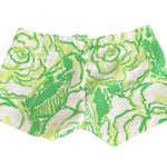 Lilly Pulitzer LIZA RESORT WHITE GREEN HEARTBREAKERS SHORTS 000 Photo 4