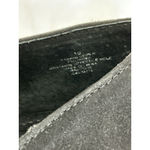 Womans Express Slip On Black Faux Suede High Heel Pump Size 10 Photo 6