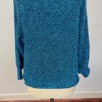 Alice + Olivia  Lisha Metallic Balloon Sleeve Sweater Photo 4