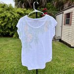 MILLY for Design Nation Limone de Capri Sequin Lemon T Shirt Size L Yellow Size L Photo 3