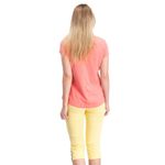 Maison Jules Pink V-neck Patch Pocket T-shirt XS Photo 7