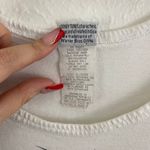 Looney Tunes Vintage 1997 White Black Striped Tweety Bird Daisy Graphic Tank Top Photo 7