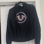 True Religion Black Hoodie with Logo Photo 4