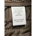 Cato Women’s Plaid Dress Pants Size 4 Brown Glen Check Straight Leg Career Work Photo 5