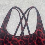 Peloton WITH Cheetah Print Sports Bra Red Photo 2