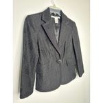 Diane Von Furstenberg Vintage  DVF Black Lace Blazer formal crystal button Size 0 Photo 6