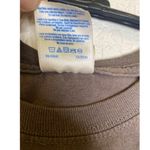 Gray Wolf Graphic Print Hipster Cut Off Tank Top Sz Lg Cotton Crew Neck Photo 6