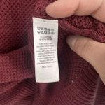 Max Studio Max‎ Studio Women’s Textured Cowl Neck Cranberry Red Cozy Sweater Size Medium Photo 3