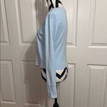 RE/DONE  X Hanes Sky Blue Ribbed Cardigan Photo 1