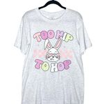 Bella Canvas  Too Hip To Hop Short Sleeve Graphic T-Shirt Medium Boutique Easter Photo 2