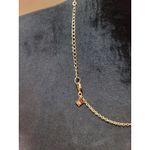 Banana Republic  Womens Gold Chain Blue And Green Crystal Necklace Lobster Claw Photo 5