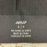 Aerie American eagle black seem less bralette size small Photo 2