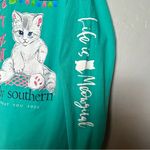 Simply Southern ⭐️ don’t stress meowt long sleeve T-shirt size small Photo 7