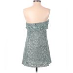 Free People Frida Seafoam Green Sequin Ruffle Dress Size 8 -  MSRP $168 NEW Photo 3