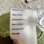 Free People Echo Midi Skirt Green Distressed 8 Photo 6