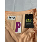 Athletic Works Womans XL 16-18 Dri Works V Neck Short Sleeve Peach T Shirt NWT Photo 2