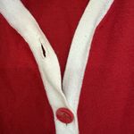 Sanrio Hello Kitty Forever 21 Women's Red Long Sleeve Cardigan Sweater Small Varsity Photo 6