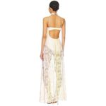 For Love & Lemons NWT Blossoms Maxi Dress Size Medium in soft pink and yellow Photo 9