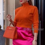 ZARA Blogger’s Fav| NWT Satin Effect Skirt Photo 5