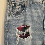 American Eagle NWT Highest Rise 90's Boyfriend Distressed Blue Jeans Plus Sz 18R Photo 7