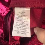 Connected Apparel Connected Velvet Dress Side Tab Ruched 3/4 Sleeve Size 16 Knee Length Sheath Photo 11