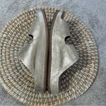 Kork-Ease Women’s Metallic Gold Torreya Slides Sandals Leather Double Buckle 7 Photo 6