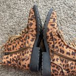 Billabong  Leopard Print Lace and Zip Booties Photo 4