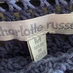 Charlotte Russe Baby Blue Knit Top Women’s Size Medium Yarn Shirt Lightweight!! Photo 1