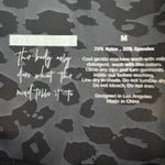 VIE Active‎ Leggings Women's Medium Black Charcoal Leopard Print Athletic Photo 4