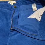 Coldwater Creek  Stretch Corduroys 67002 Blue 5 Pocket Pants Size 16 Photo 2