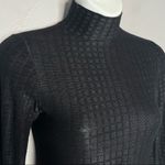 Victoria's Secret VICTORIA’S SECRET Pink Heart Label Black Bodysuit Photo 1