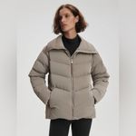 Varley  Alena Down Jacket in Cinder Shimmer Photo 2